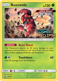 Carta Buzzwole (SL Cartas de promoción)