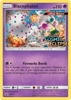 Carta Blacephalon (SL Cartas de promoción)