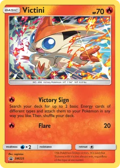 Carta Victini (SL Cartas de promoción)