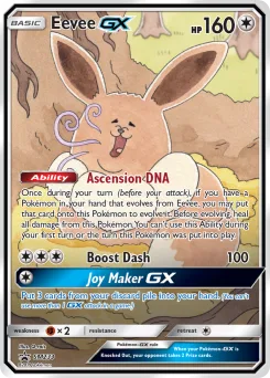 Carta Eevee GX (SL Cartas de promoción)