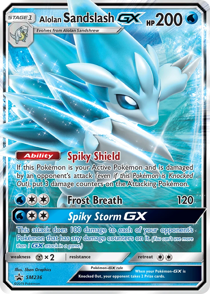 Sandslash de Alola GX