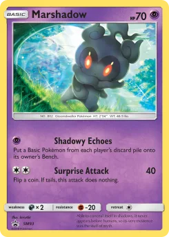 Carta Marshadow (SL Cartas de promoción)