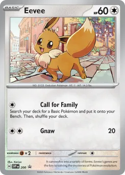 Carta Eevee (SVP Black Star Promos)