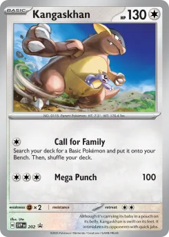 Carta Kangaskhan (SVP Black Star Promos)