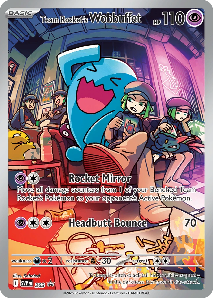 Wobbuffet del Team Rocket