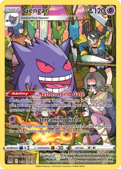 Carta Gengar (Origen Perdido Galería de Entrenador)