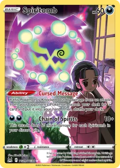 Carta Spiritomb (Origen Perdido Galería de Entrenador)