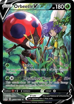 Carta Orbeetle V (Origen Perdido Galería de Entrenador)
