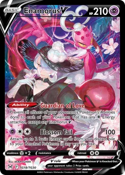 Carta Enamorus V (Origen Perdido Galería de Entrenador)