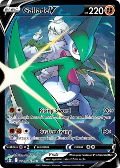 Carta Gallade V (Origen Perdido Galería de Entrenador)