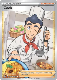 Carta Chef (Origen Perdido Galería de Entrenador)