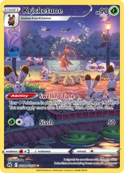 Carta Kricketune (Cenit Supremo Galería de Galar)