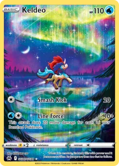Carta Keldeo (Cenit Supremo Galería de Galar)