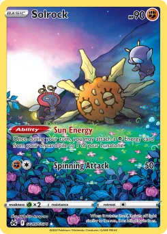 Carta Solrock (Cenit Supremo Galería de Galar)