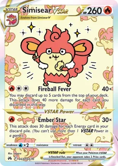 Carta Simisear V-ASTRO (Cenit Supremo Galería de Galar)