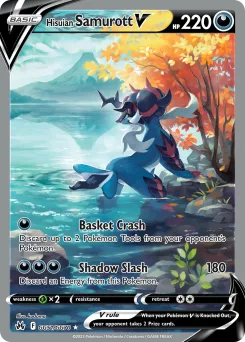 Carta Samurott de Hisui V (Cenit Supremo Galería de Galar)