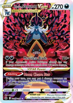 Carta Samurott de Hisui V-ASTRO (Cenit Supremo Galería de Galar)