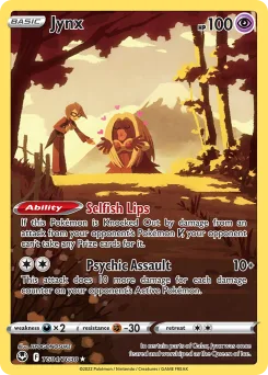 Carta Jynx (Tempestad Plateada Galería de Entrenador)