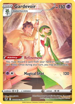 Carta Gardevoir (Tempestad Plateada Galería de Entrenador)