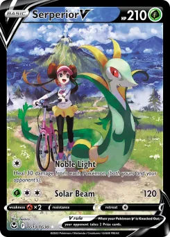 Carta Serperior V (Tempestad Plateada Galería de Entrenador)