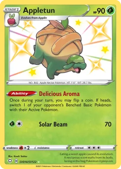 Carta Appletun (Destinos Brillantes Tesoro Brillante)