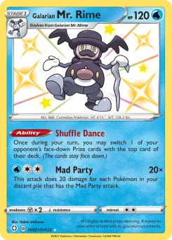 Carta Mr. Rime de Galar (Destinos Brillantes Tesoro Brillante)