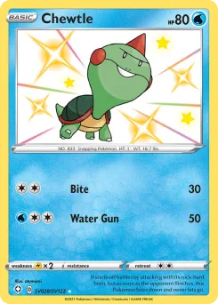 Carta Chewtle (Destinos Brillantes Tesoro Brillante)