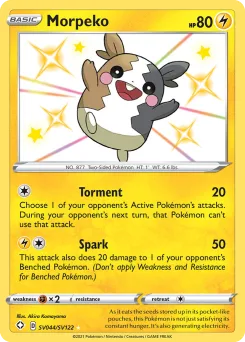 Carta Morpeko (Destinos Brillantes Tesoro Brillante)