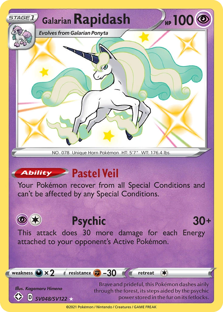 Rapidash de Galar