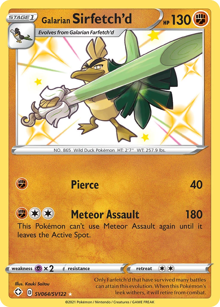 Sirfetch'd de Galar
