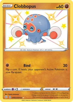 Carta Clobbopus (Destinos Brillantes Tesoro Brillante)