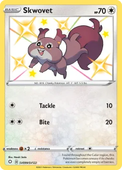 Carta Skwovet (Destinos Brillantes Tesoro Brillante)