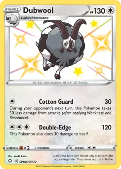 Carta Dubwool (Destinos Brillantes Tesoro Brillante)