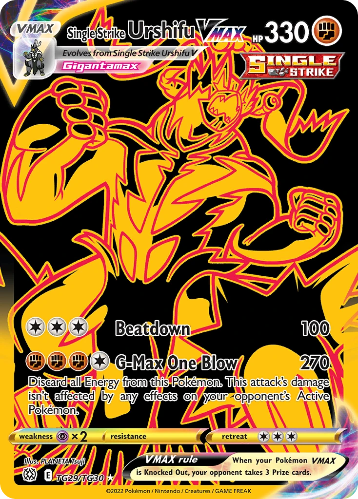 Urshifu Golpe Brusco VMAX