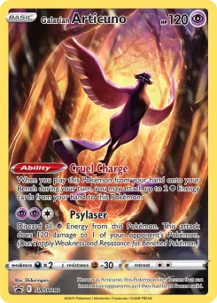 Carta Articuno de Galar (EE Cartas de promoción)