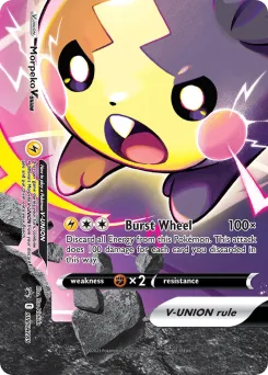 Carta Morpeko V-UNIÓN (EE Cartas de promoción)