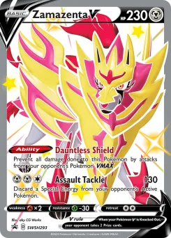 Carta Zamazenta V (EE Cartas de promoción)