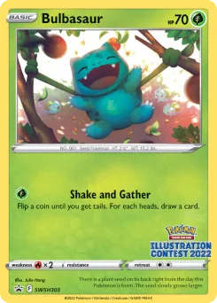 Carta Bulbasaur (EE Cartas de promoción)