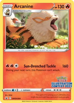 Carta Arcanine (EE Cartas de promoción)