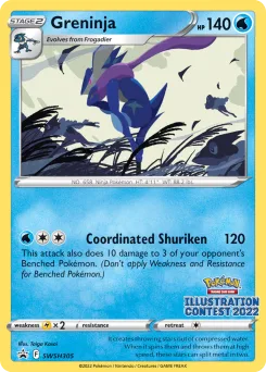 Carta Greninja (EE Cartas de promoción)