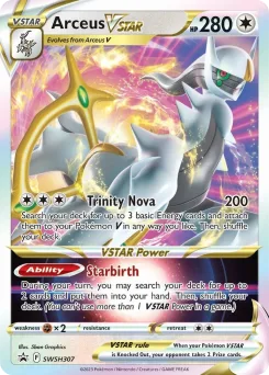 Carta Arceus V-ASTRO (EE Cartas de promoción)