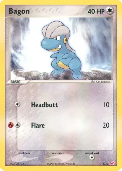 Carta Bagon (Kit de Entrenador EX (Latias))