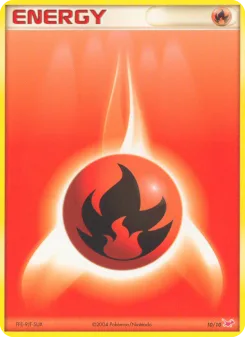 Carta Fire Energy (Kit de Entrenador EX (Latias))