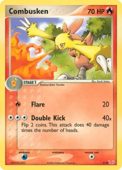 Carta Combusken (Kit de Entrenador EX (Latias))