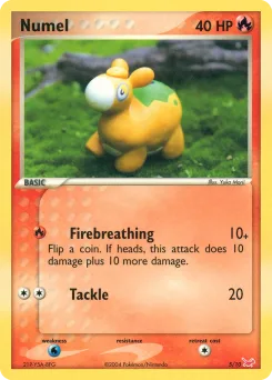 Carta Numel (Kit de Entrenador EX (Latias))