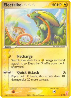 Carta Electrike (Kit de Entrenador EX (Plusle))