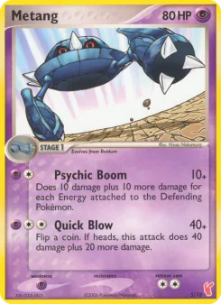 Carta Metang (Kit de Entrenador EX (Plusle))