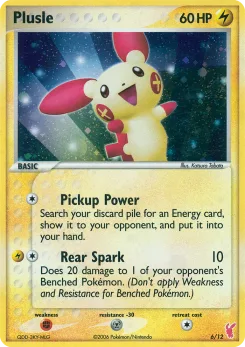 Carta Plusle (Kit de Entrenador EX (Plusle))