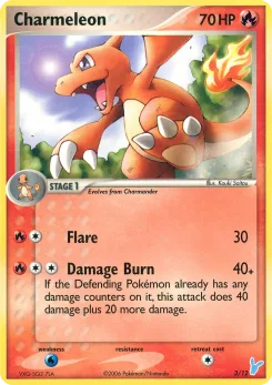 Carta Charmeleon (Kit de Entrenador EX (Minun))