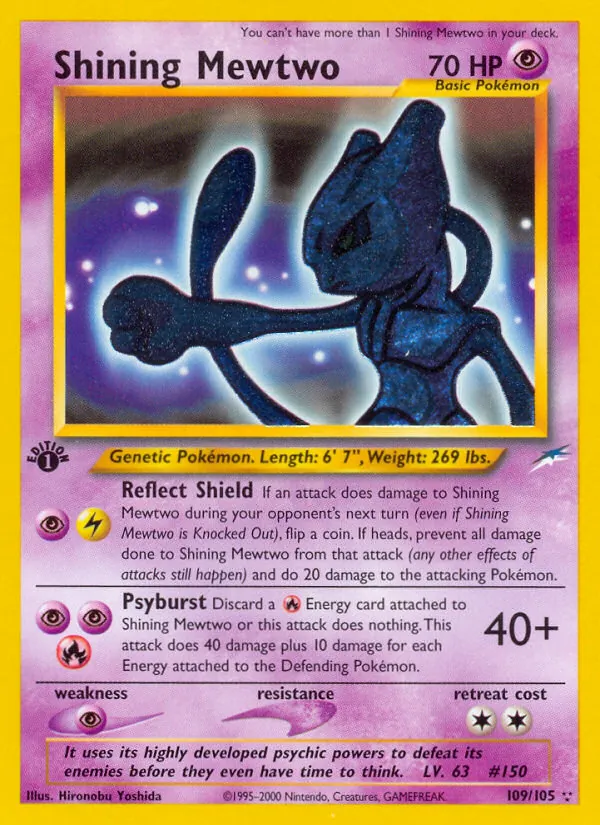 Shining Mewtwo (Neo Destiny)